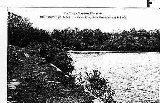 Ville de MERDRIGNAC Carte postale ancienne